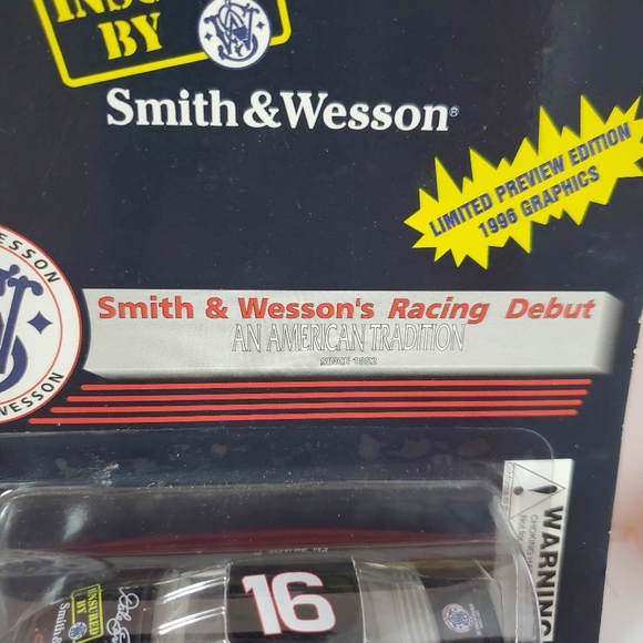 Dale Earnhardt #16 Smith & Wesson Racing Debut 1996 Monte Carlo - Picture 3 of 7